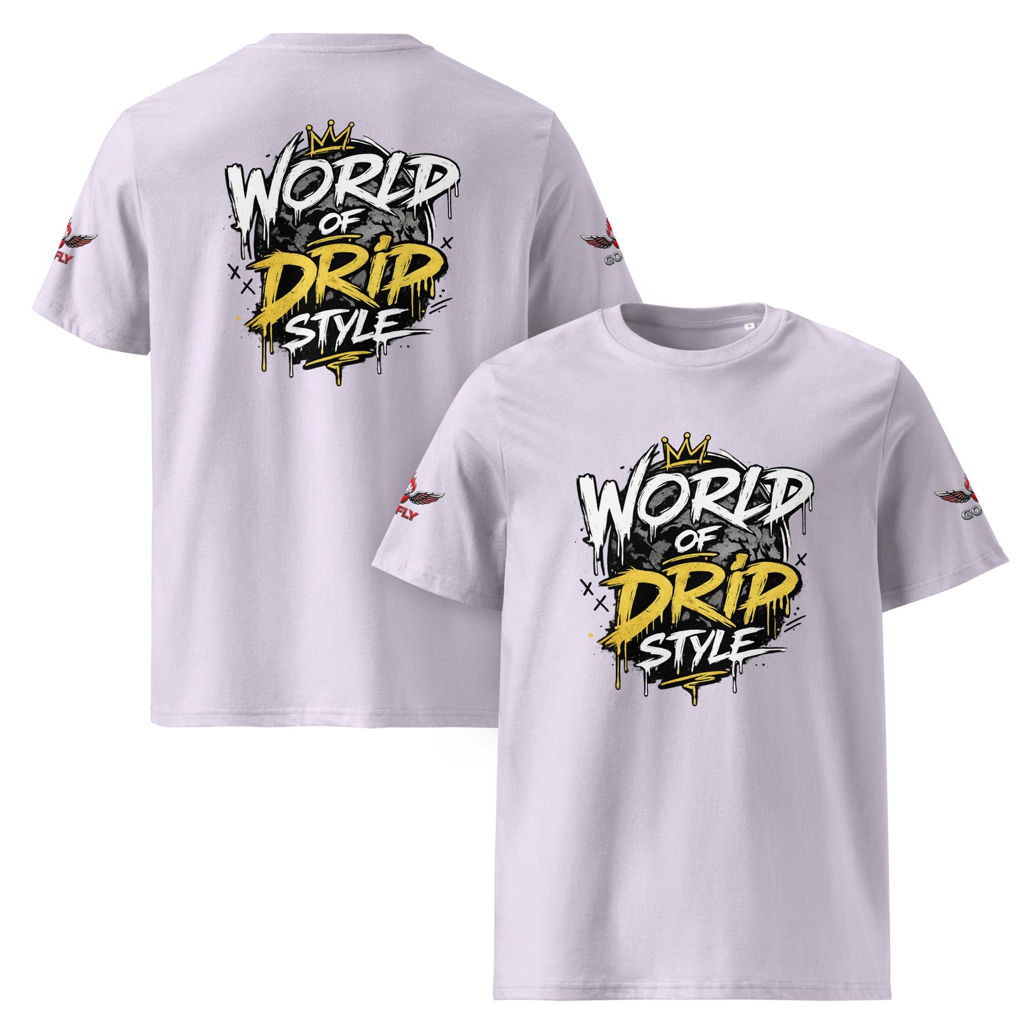 GoFly world of drip style Unisex Organic Cotton T-Shirt