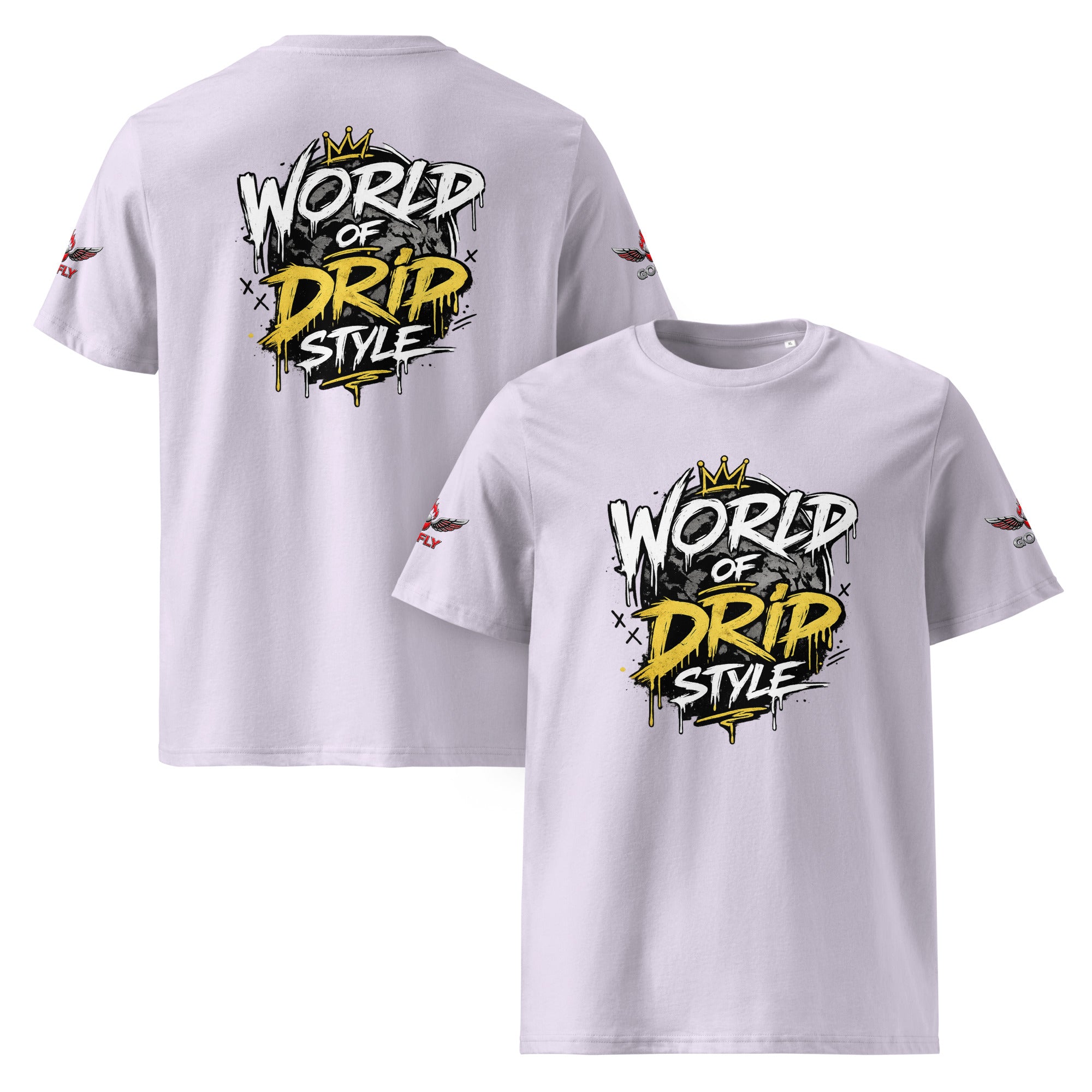 GoFly world of drip style Unisex Organic Cotton T-Shirt