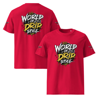GoFly world of drip style Unisex Organic Cotton T-Shirt