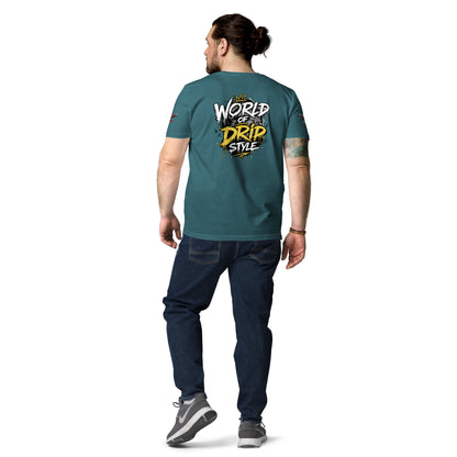 GoFly world of drip style Unisex Organic Cotton T-Shirt