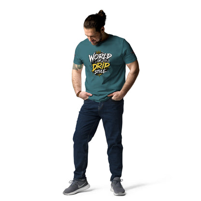 GoFly world of drip style Unisex Organic Cotton T-Shirt