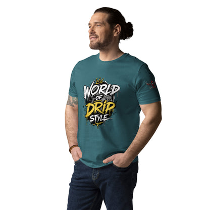 GoFly world of drip style Unisex Organic Cotton T-Shirt