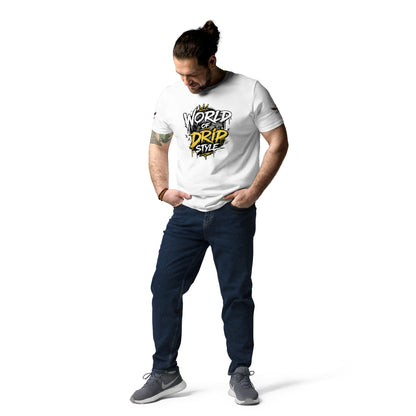 GoFly world of drip style Unisex Organic Cotton T-Shirt