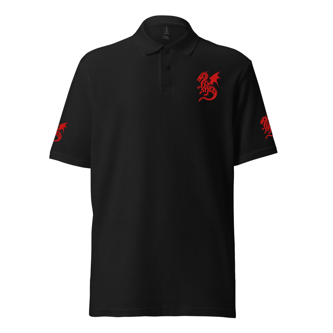 GoFlyStyle Unisex pique polo shirt
