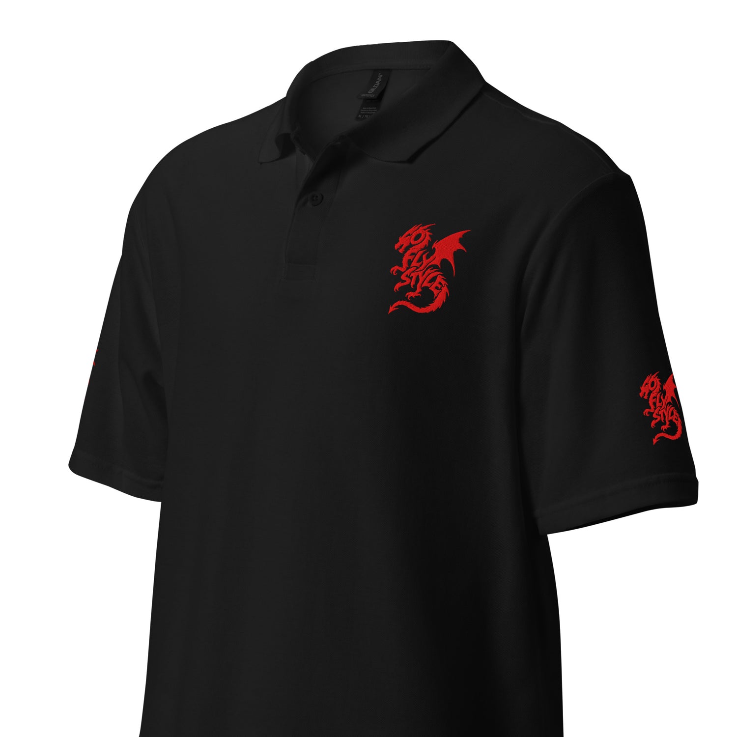 GoFlyStyle Unisex pique polo shirt