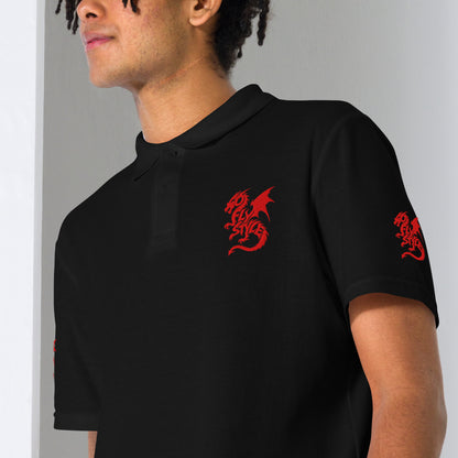 GoFlyStyle Unisex pique polo shirt