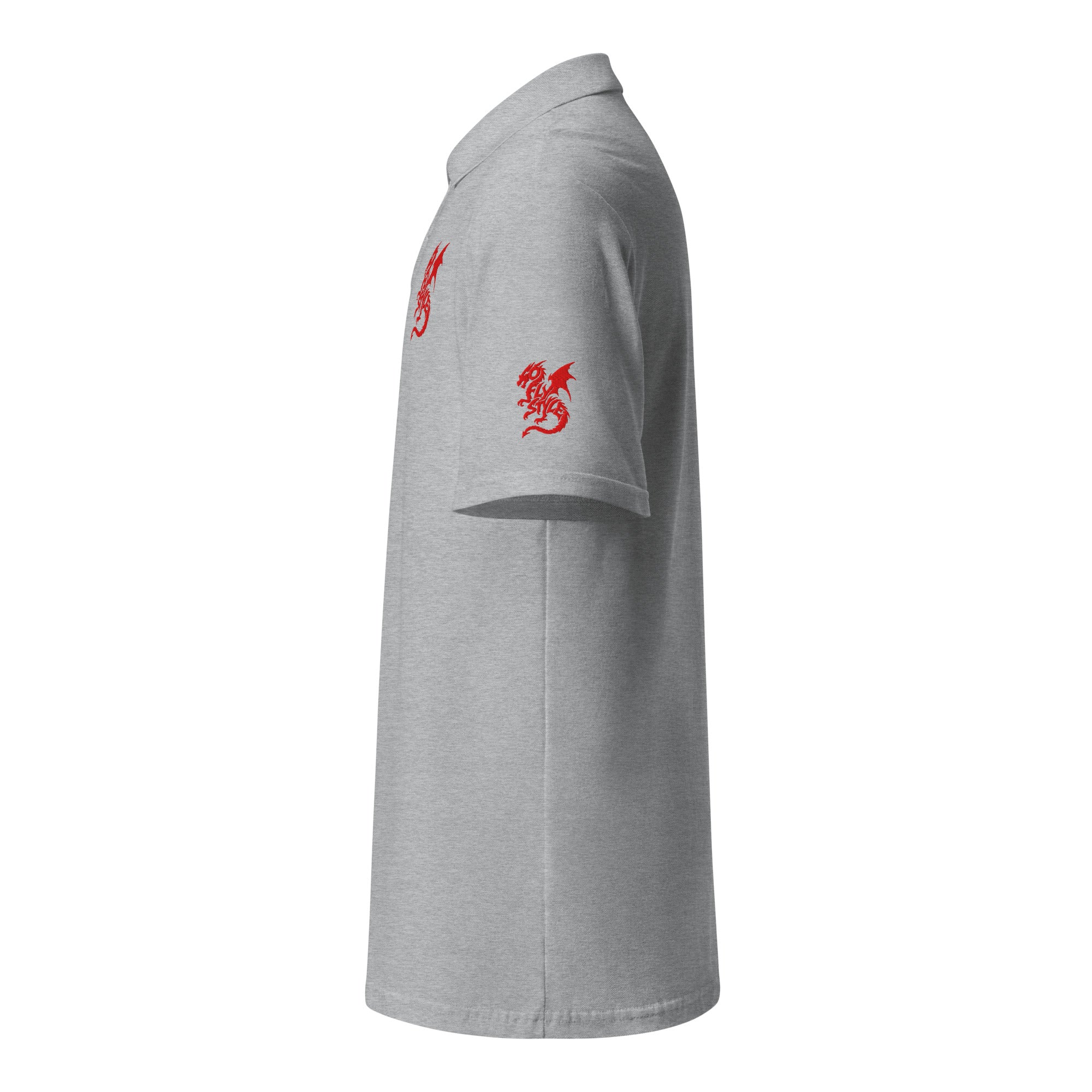GoFlyStyle Unisex pique polo shirt