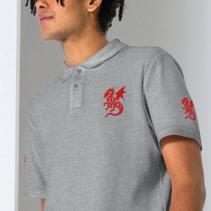 GoFlyStyle Unisex pique polo shirt