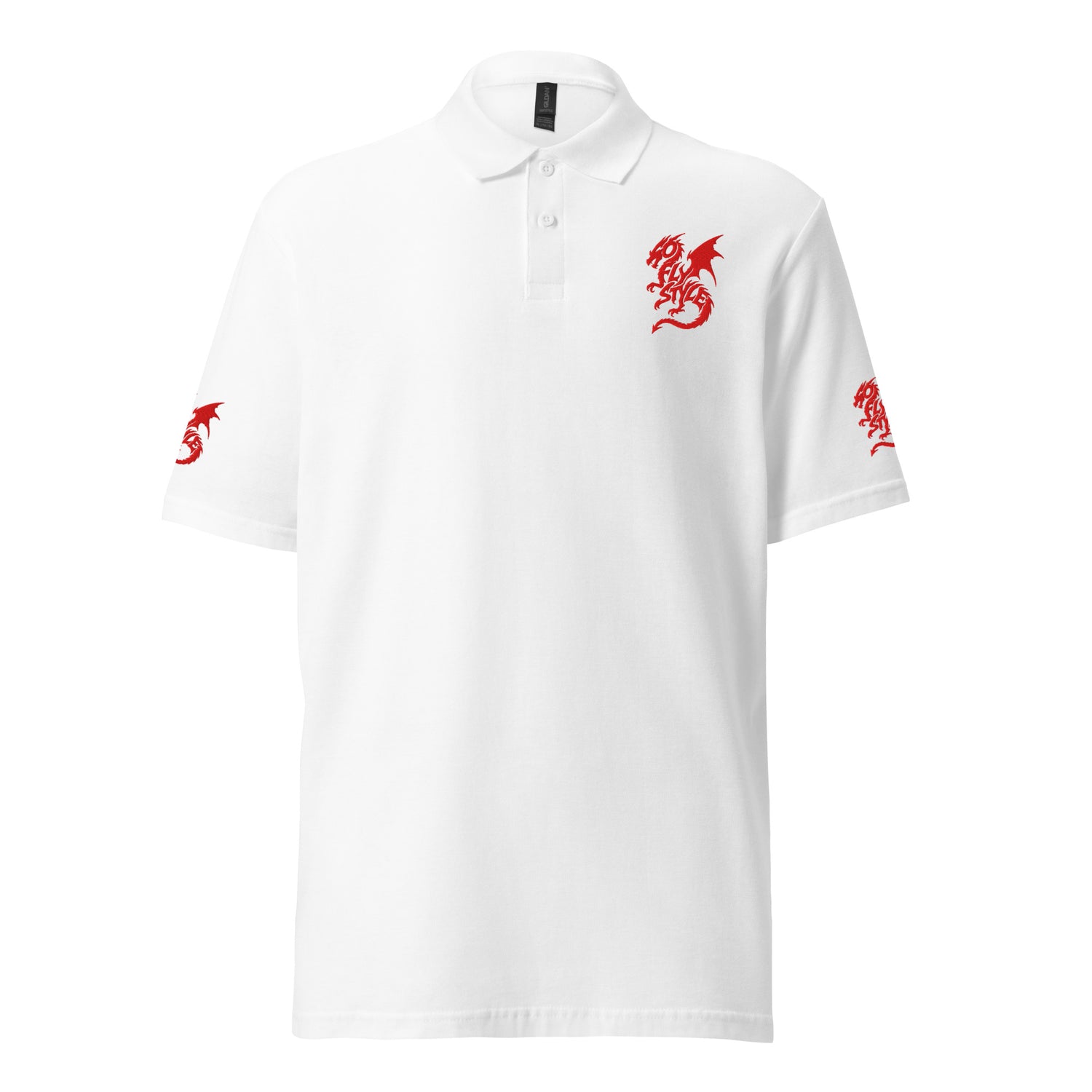 GoFlyStyle Unisex pique polo shirt