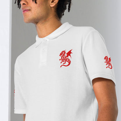 GoFlyStyle Unisex pique polo shirt