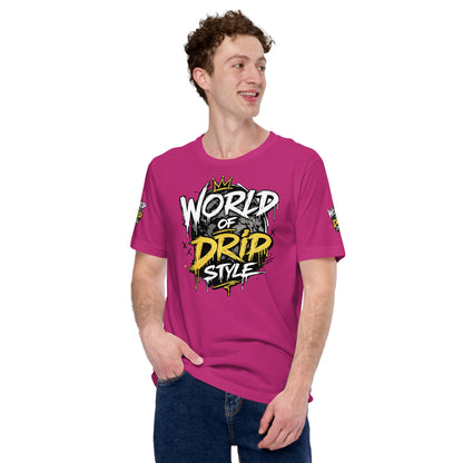 GoFly World Of Drip Style Unisex t-shirt