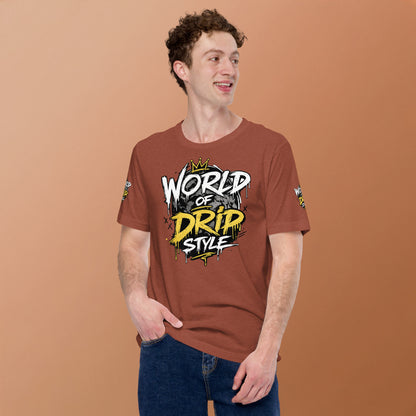GoFly World Of Drip Style Unisex t-shirt