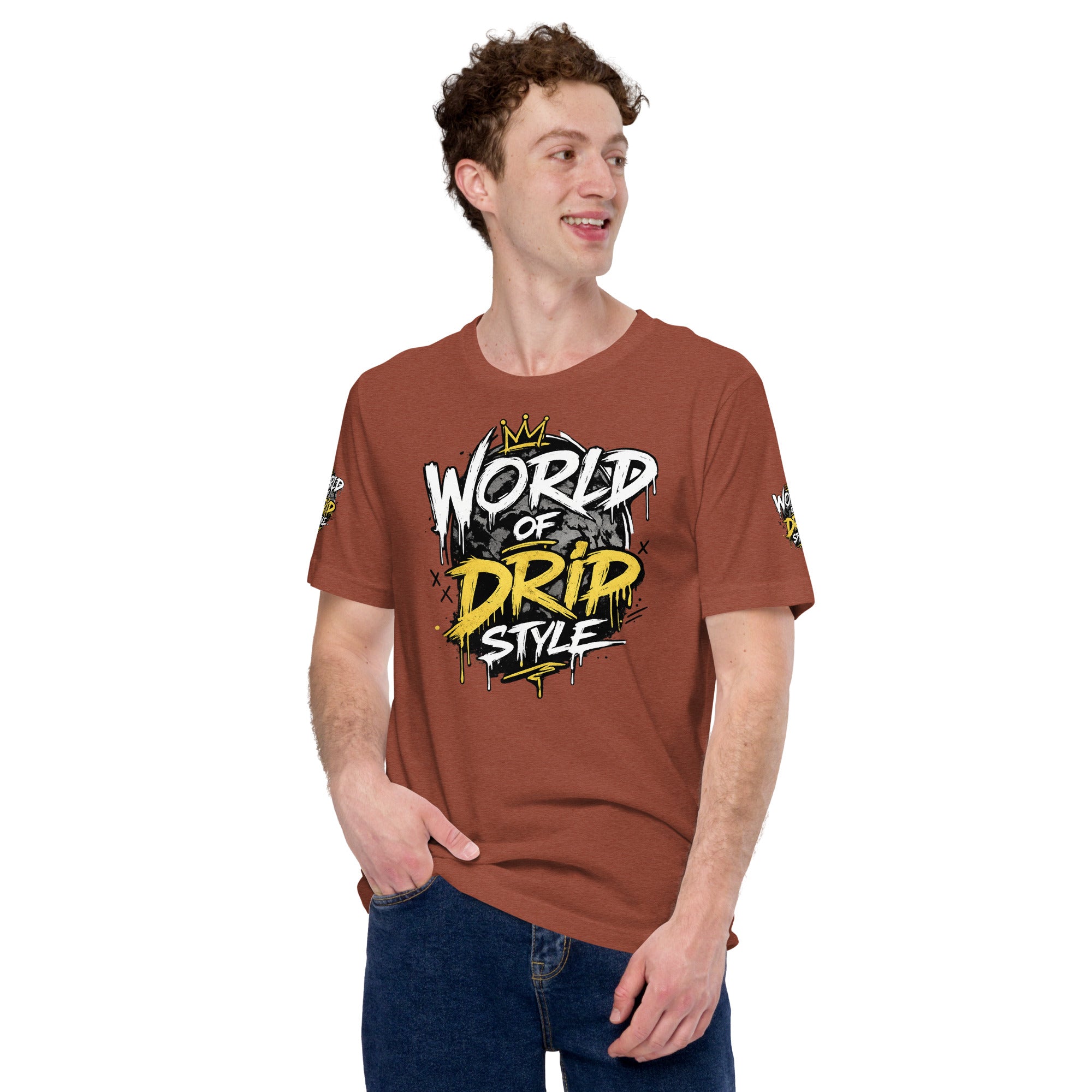 GoFly World Of Drip Style Unisex t-shirt