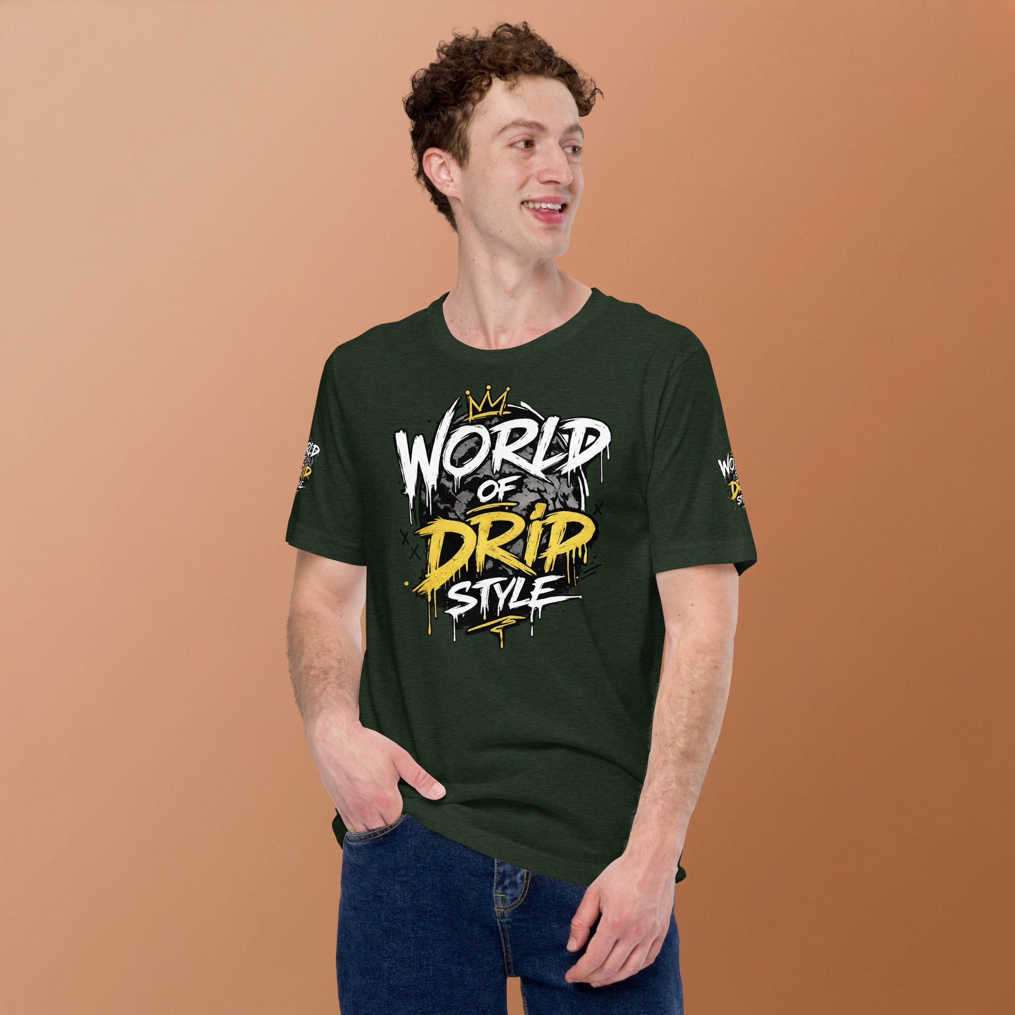 GoFly World Of Drip Style Unisex t-shirt