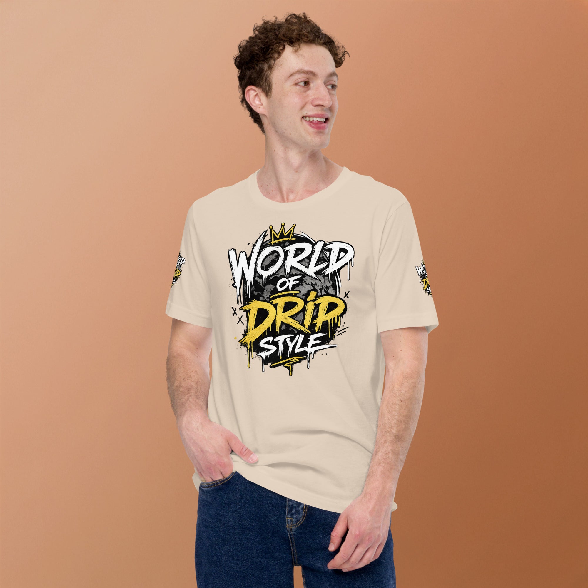 GoFly World Of Drip Style Unisex t-shirt