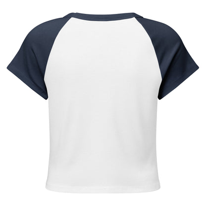 GoFly World Of Drip Style Women’s micro rib raglan baby tee