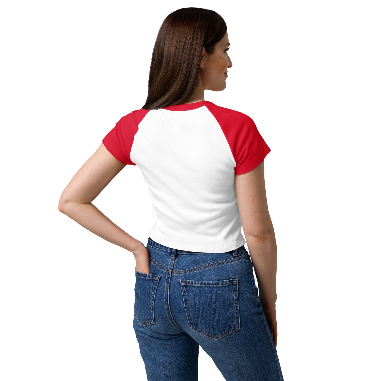 GoFly World Of Drip Style Women’s micro rib raglan baby tee
