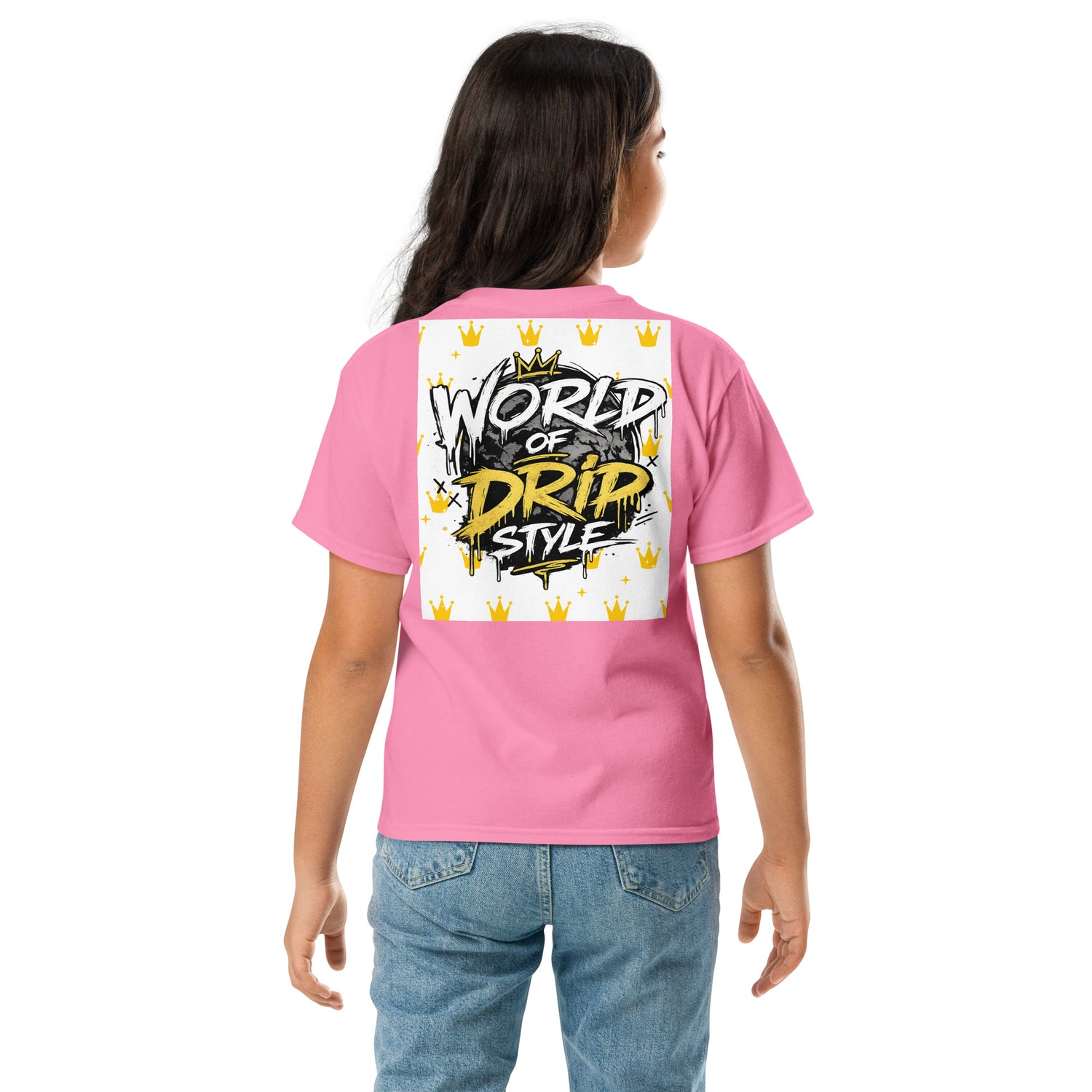 GoFly world of drip style Youth classic tee