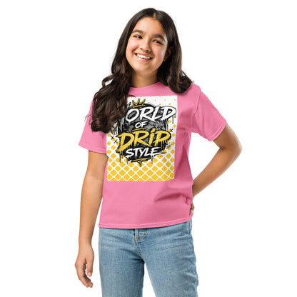 GoFly world of drip style Youth classic tee