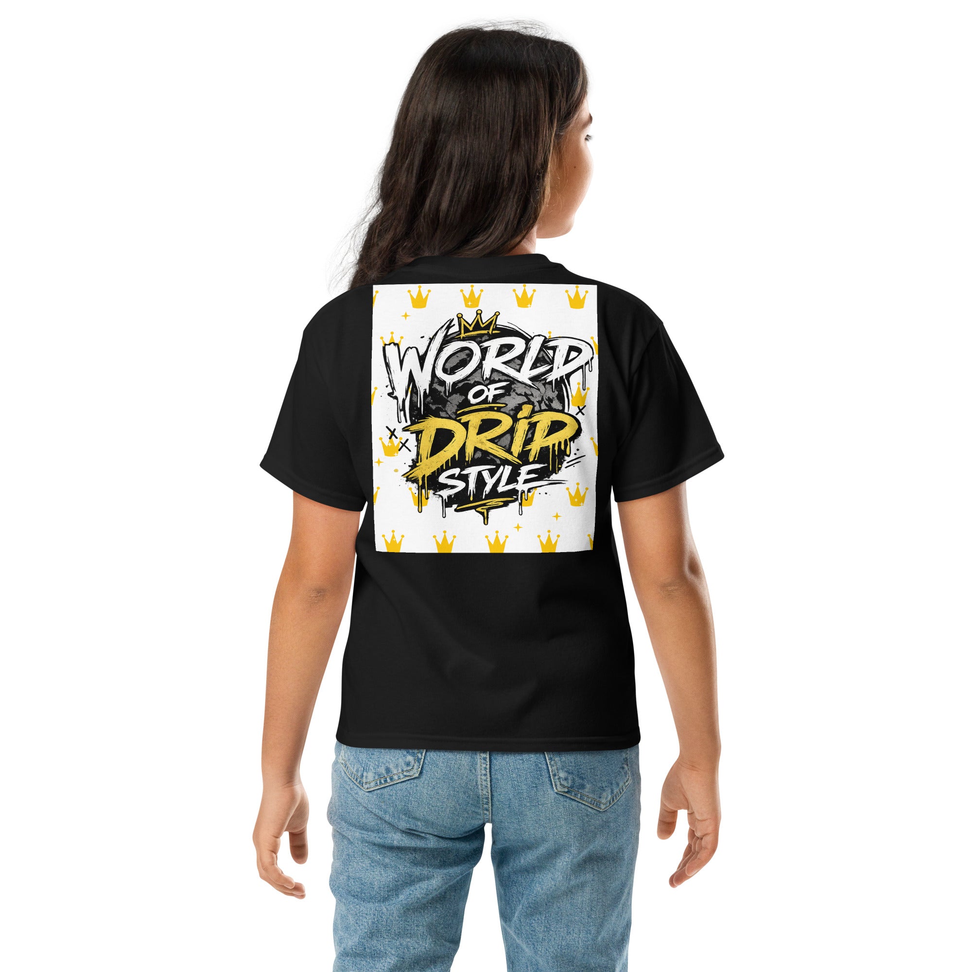 GoFly world of drip style Youth classic tee