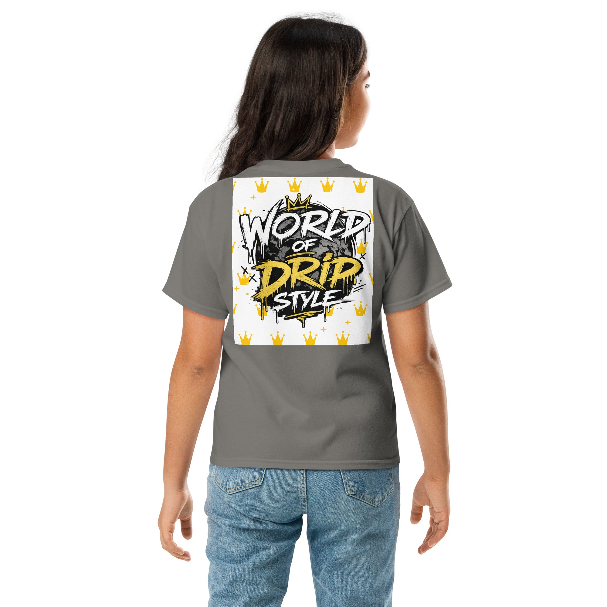 GoFly world of drip style Youth classic tee