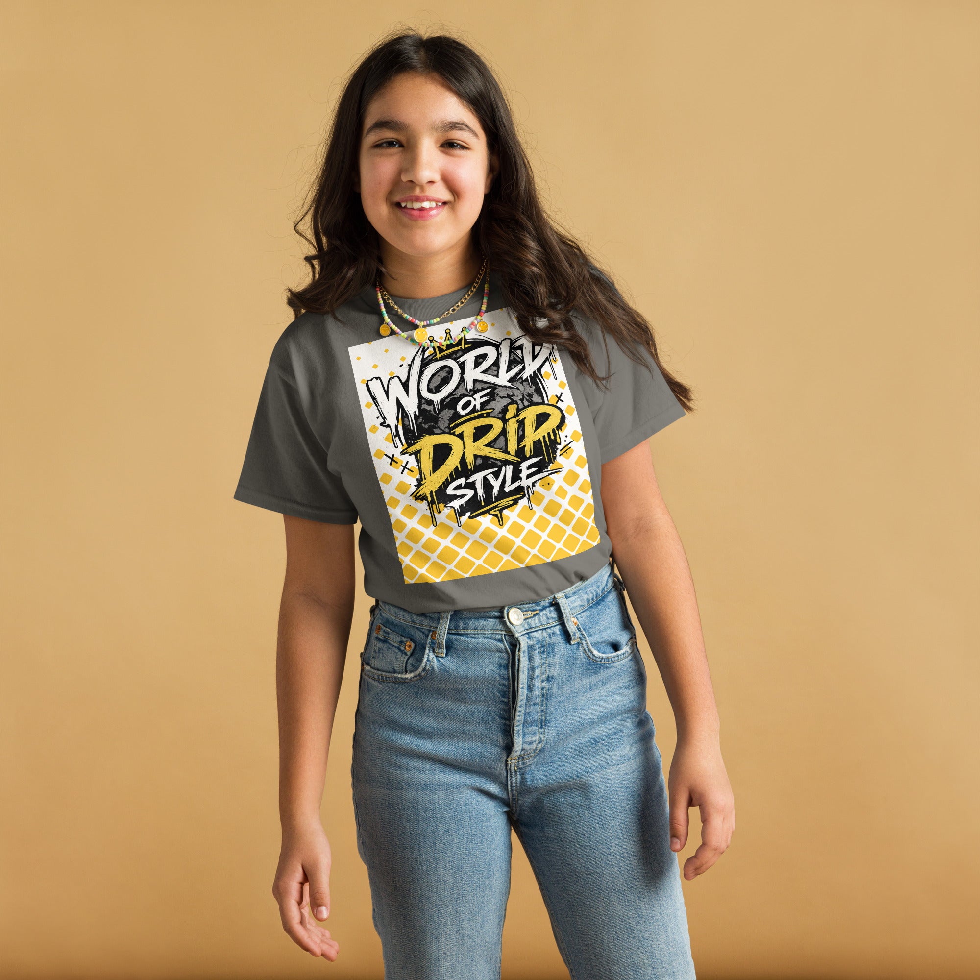 GoFly world of drip style Youth classic tee