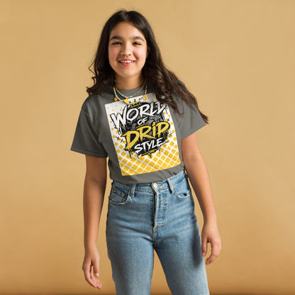 GoFly world of drip style Youth classic tee
