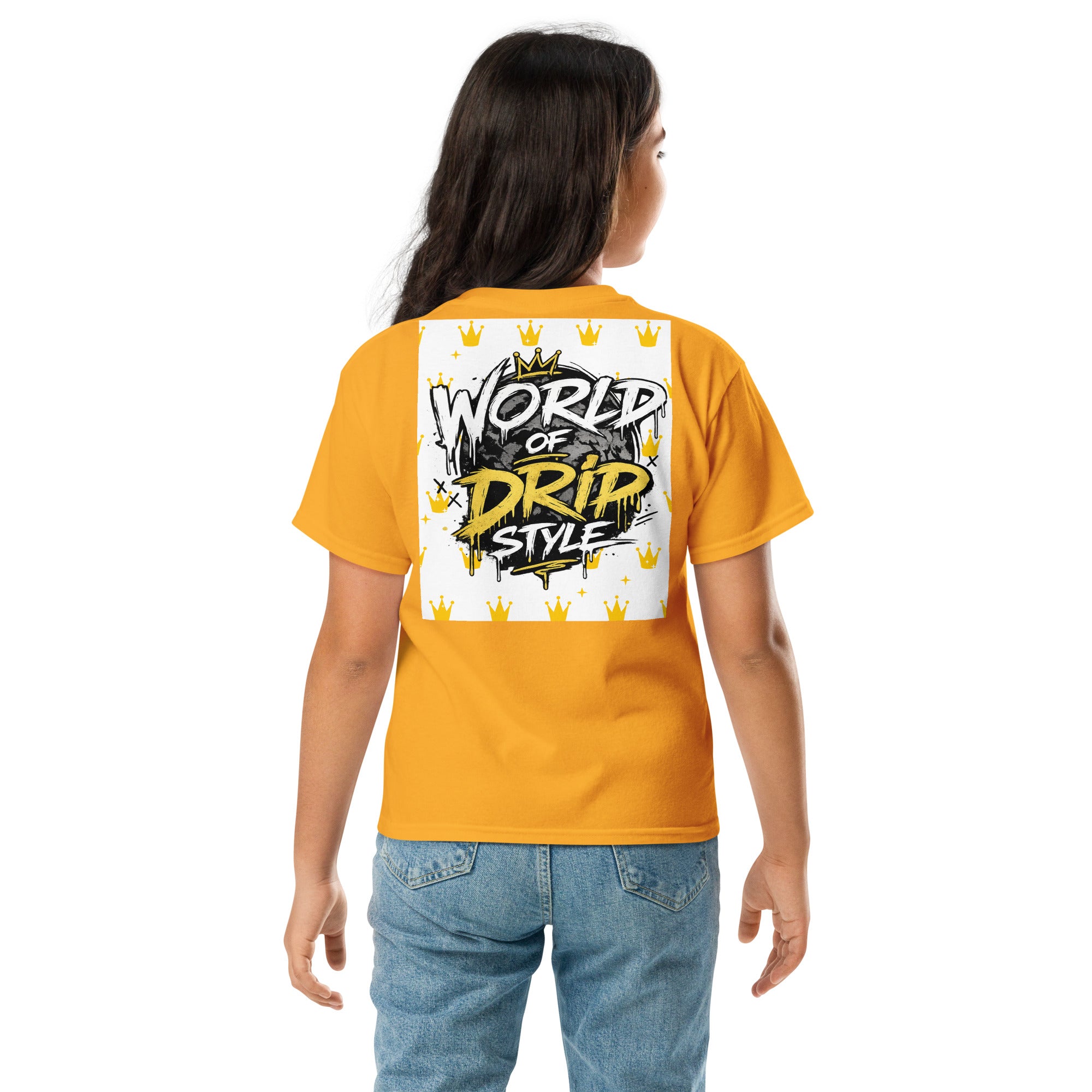 GoFly world of drip style Youth classic tee
