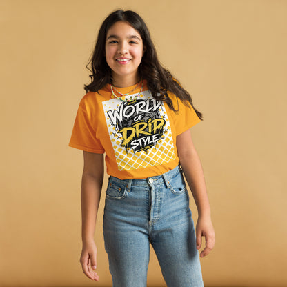 GoFly world of drip style Youth classic tee