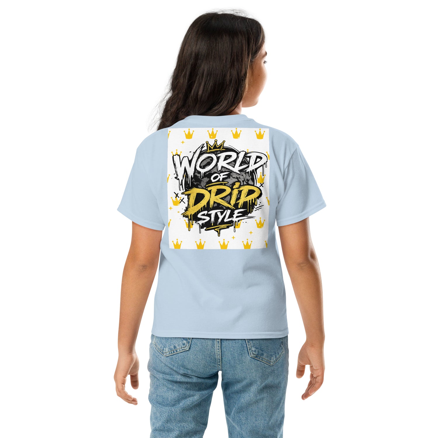 GoFly world of drip style Youth classic tee