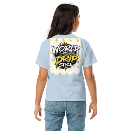 GoFly world of drip style Youth classic tee