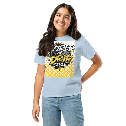 GoFly world of drip style Youth classic tee