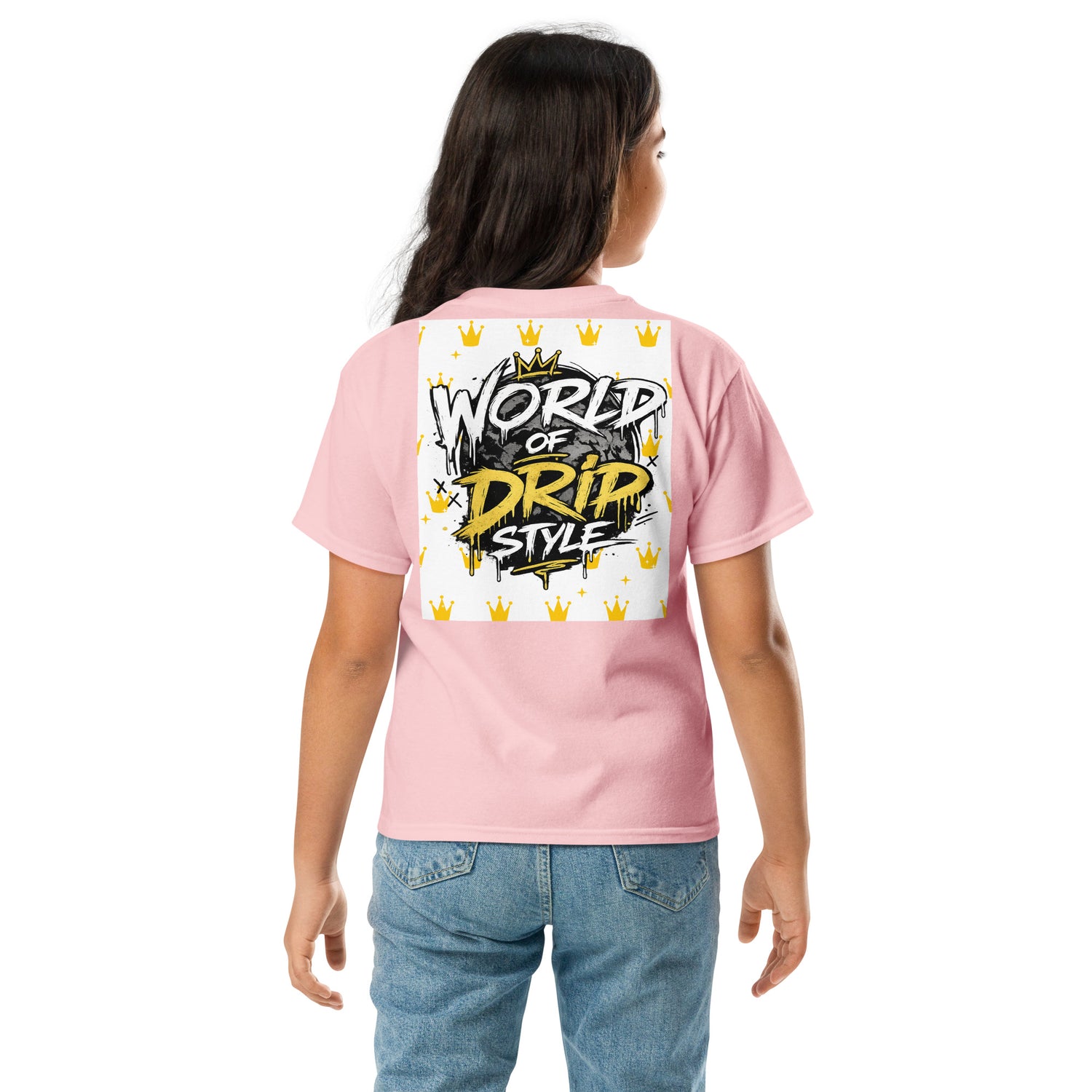 GoFly world of drip style Youth classic tee