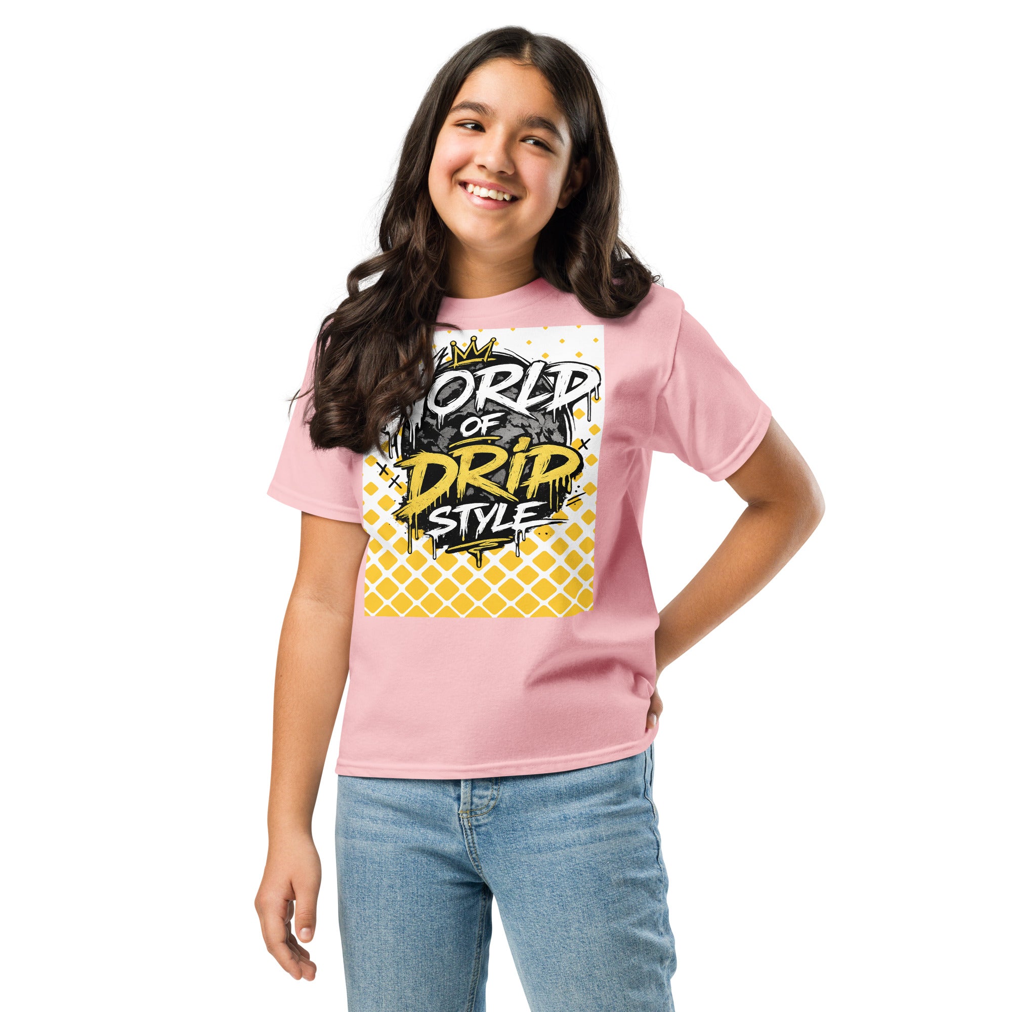 GoFly world of drip style Youth classic tee