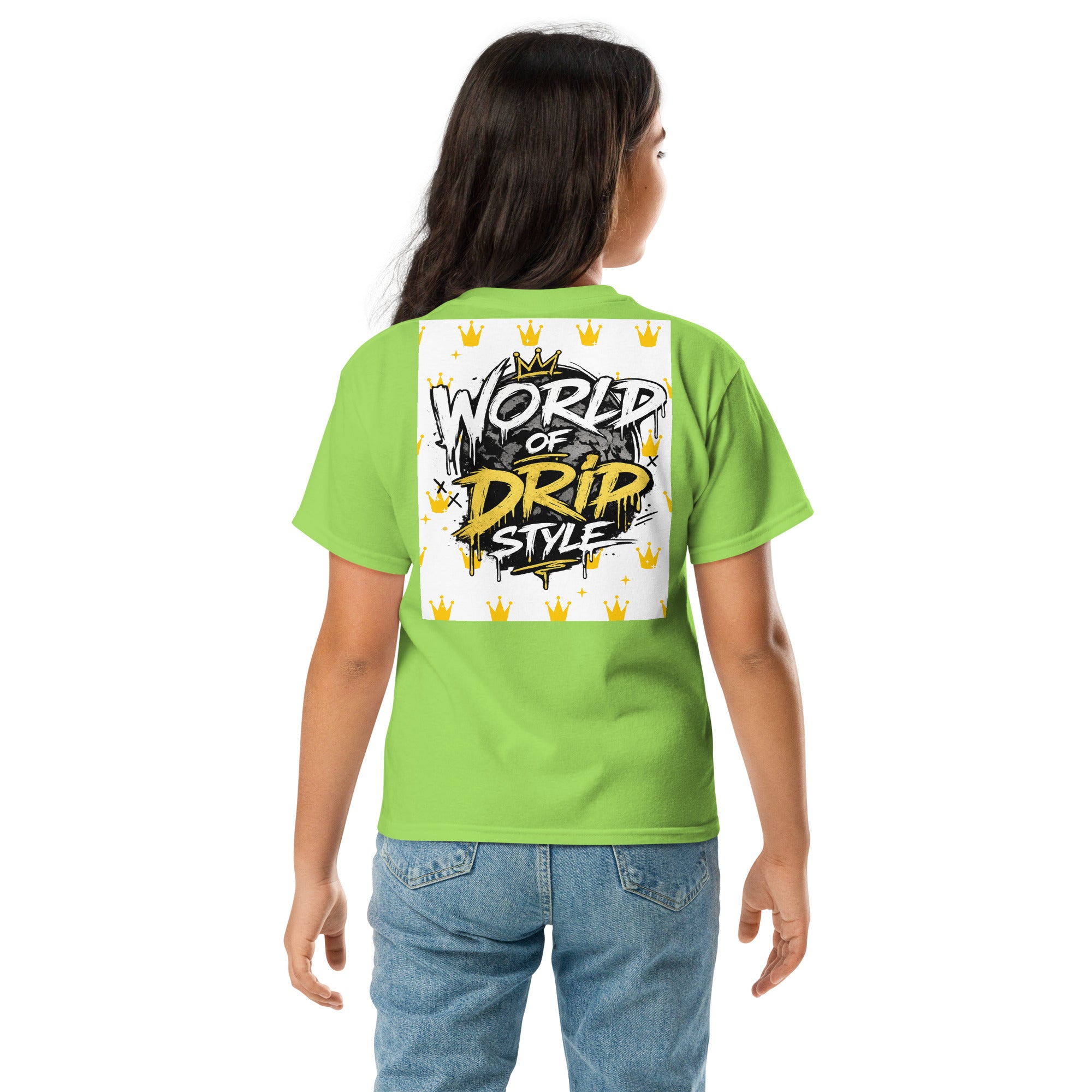 GoFly world of drip style Youth classic tee