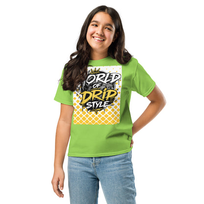 GoFly world of drip style Youth classic tee