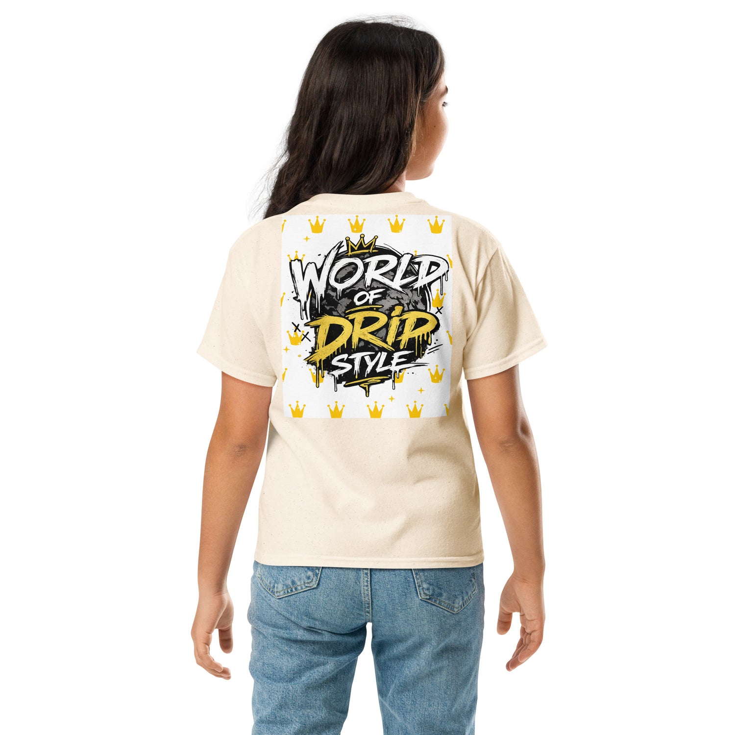 GoFly world of drip style Youth classic tee