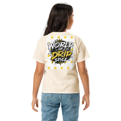GoFly world of drip style Youth classic tee