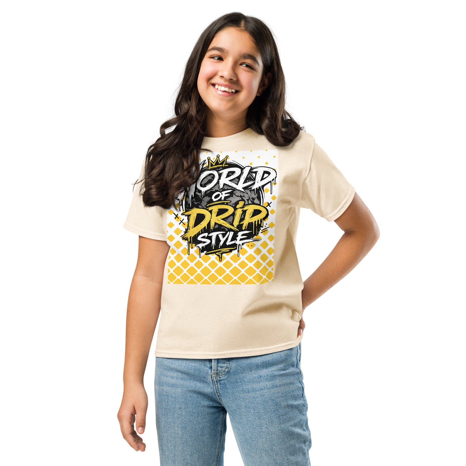GoFly world of drip style Youth classic tee