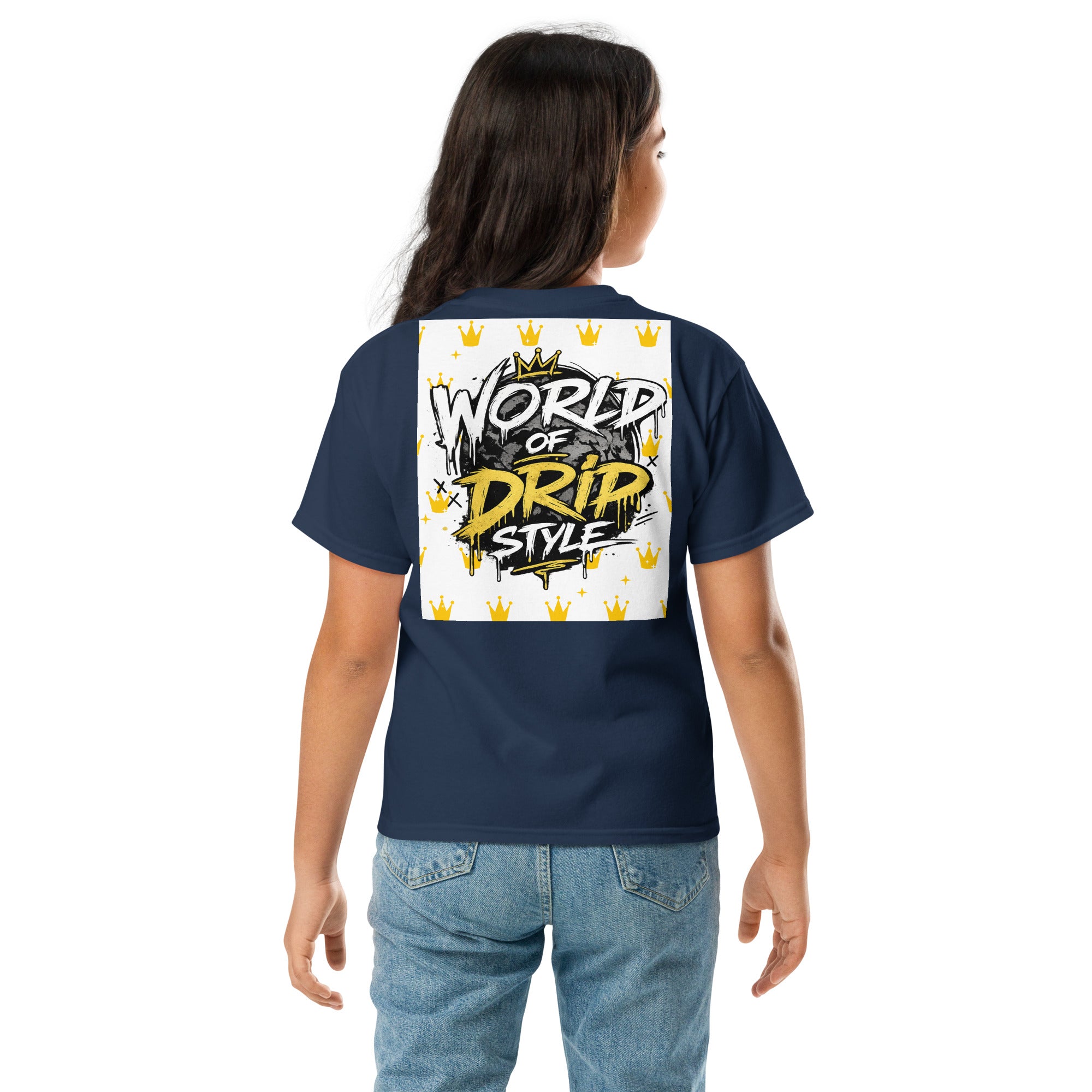 GoFly world of drip style Youth classic tee