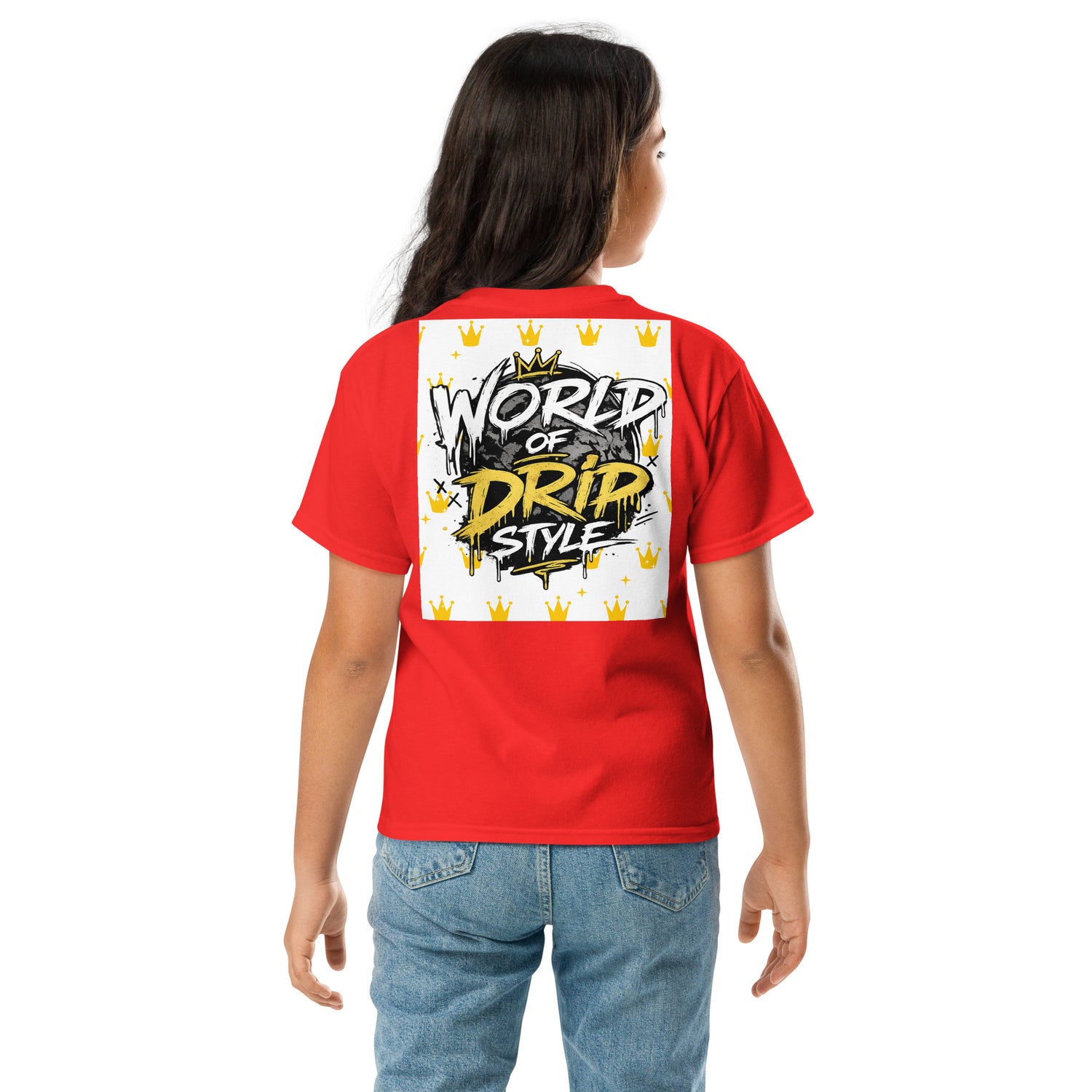 GoFly world of drip style Youth classic tee