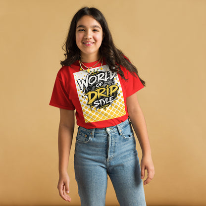 GoFly world of drip style Youth classic tee