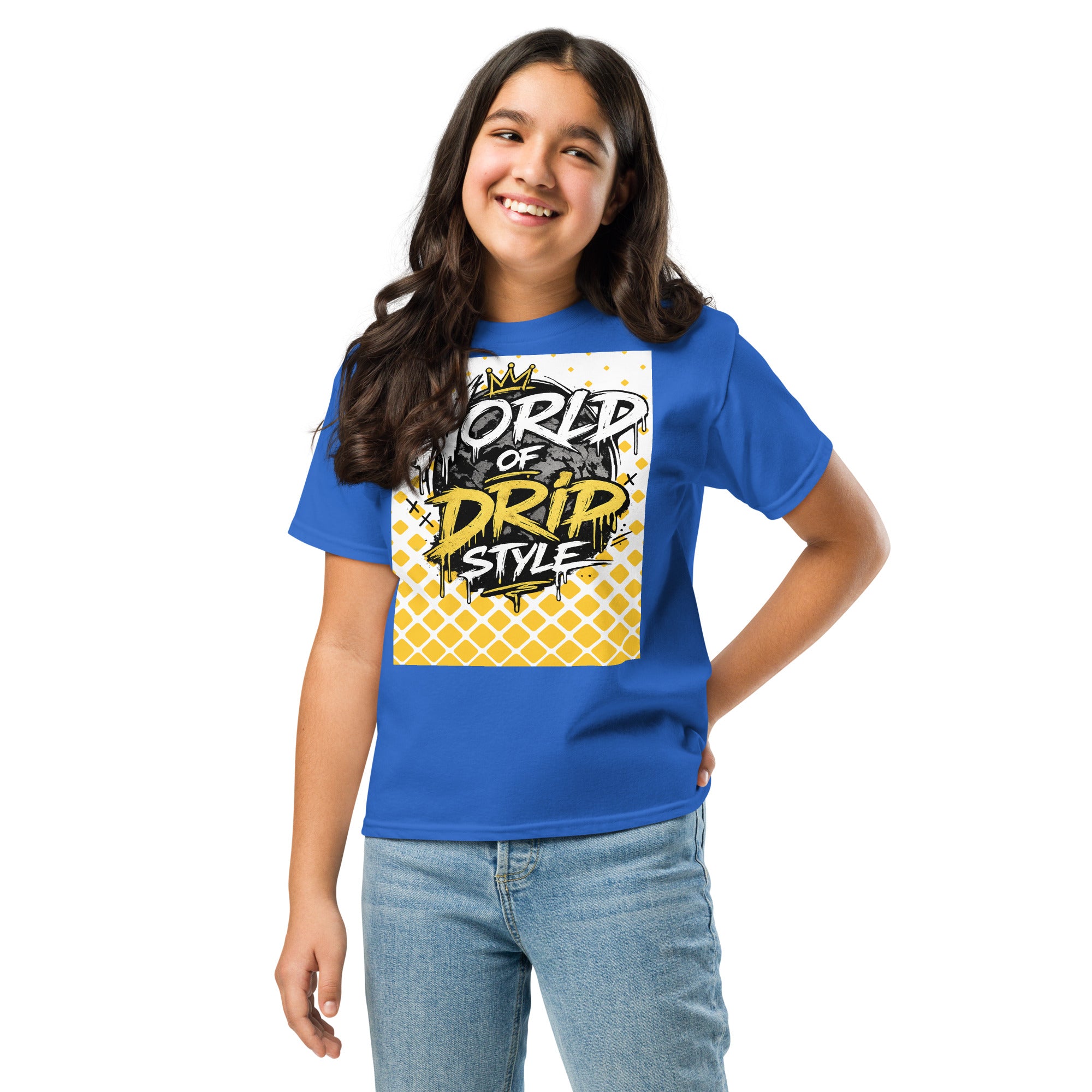 GoFly world of drip style Youth classic tee