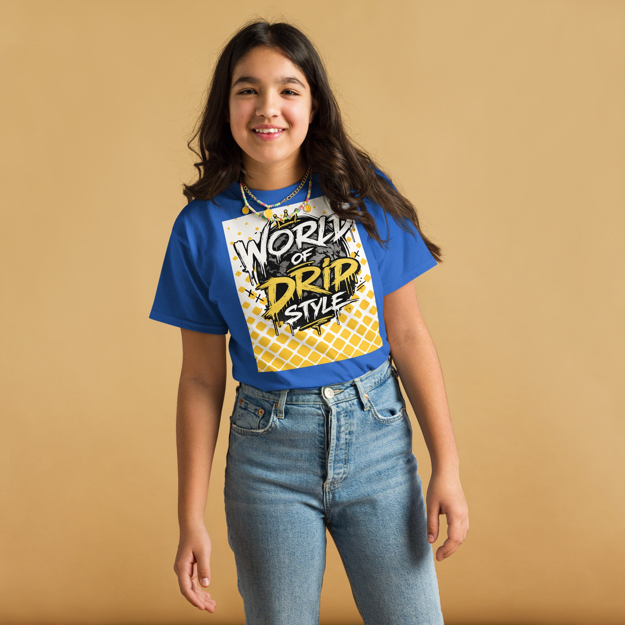 GoFly world of drip style Youth classic tee