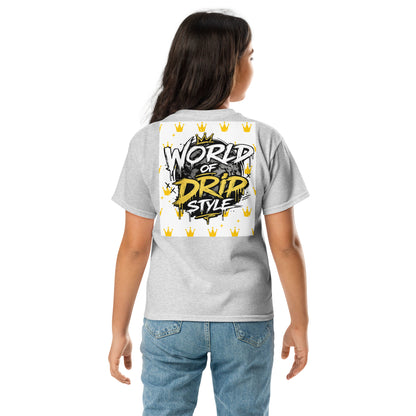 GoFly world of drip style Youth classic tee