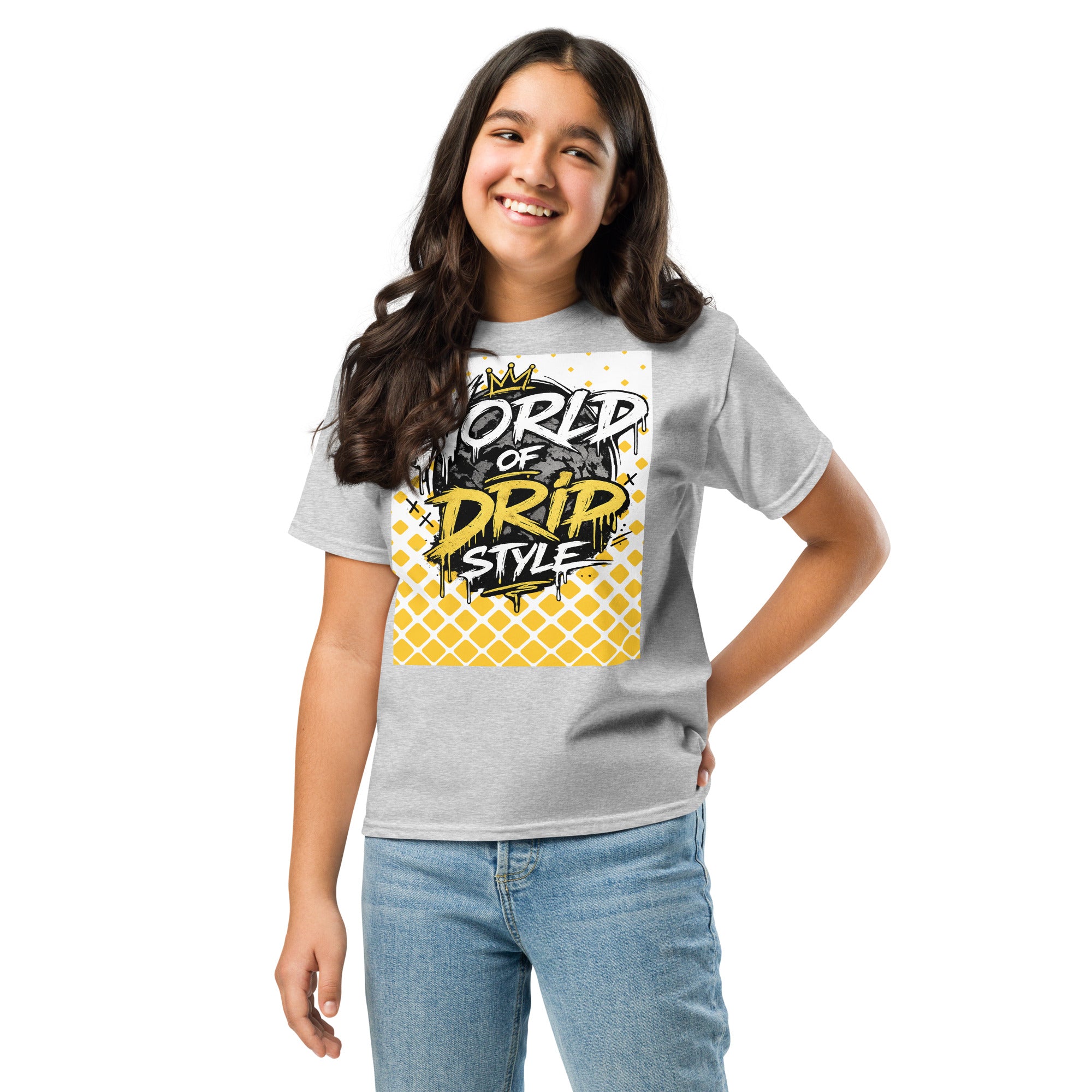 GoFly world of drip style Youth classic tee