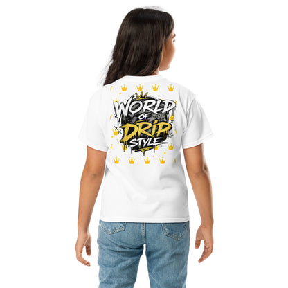 GoFly world of drip style Youth classic tee