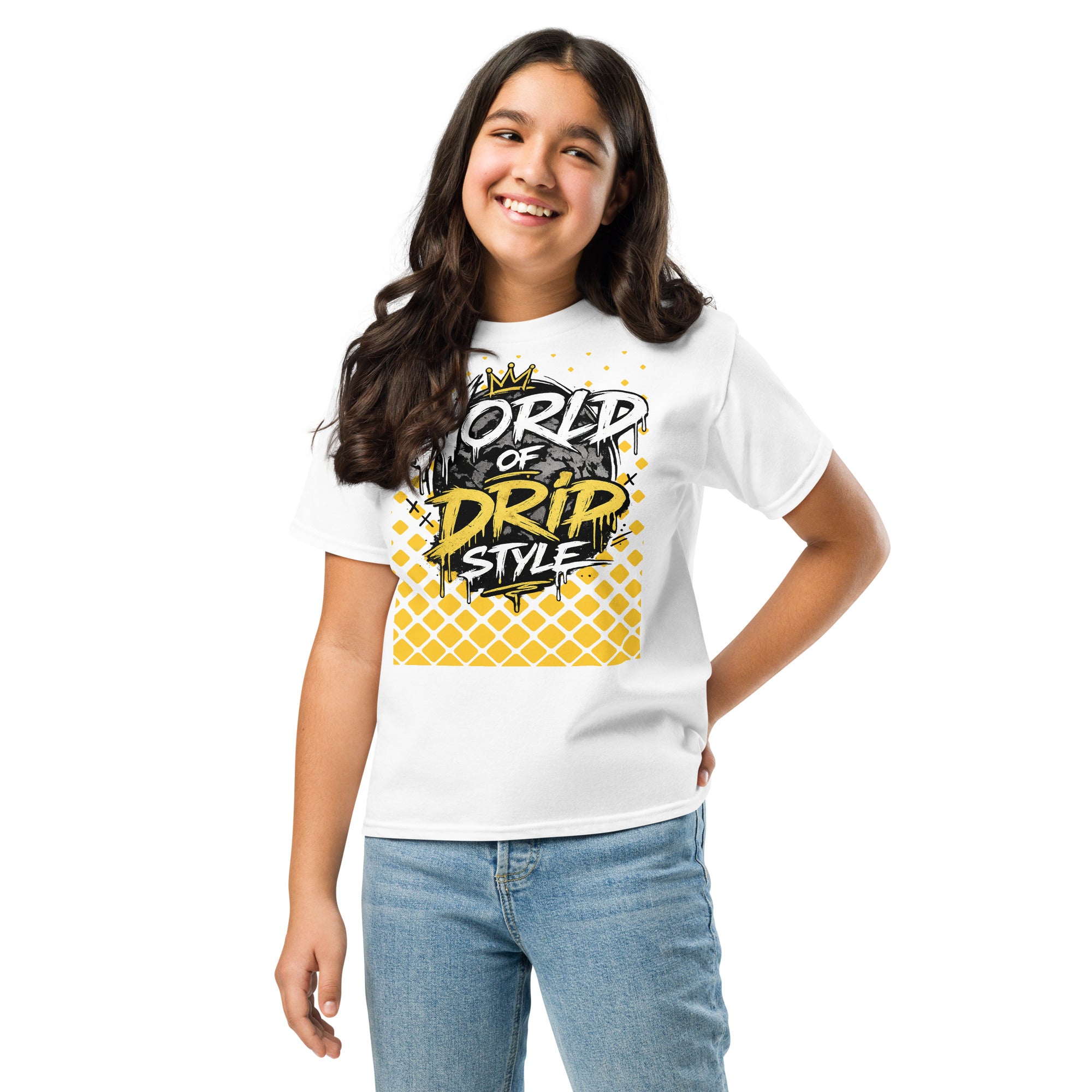 GoFly world of drip style Youth classic tee