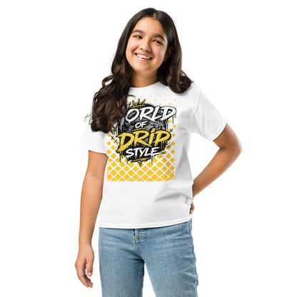 GoFly world of drip style Youth classic tee