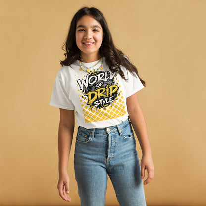 GoFly world of drip style Youth classic tee